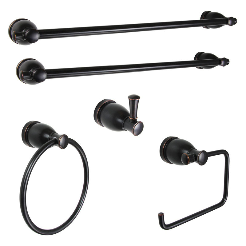 Dyconn Faucet 5 Piece Bathroom Hardware Set & Reviews Wayfair